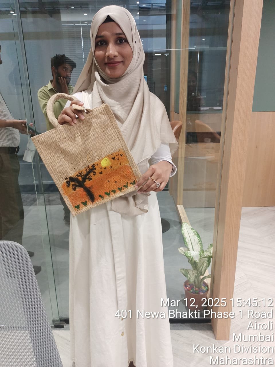 Jute Bag Painting